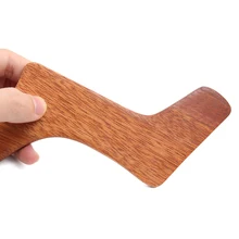 Хорошее качество деревянный z-образный Борода Форма r Расческа для усов Борода шаблон для укладки как инструмент для формирования волос на лице