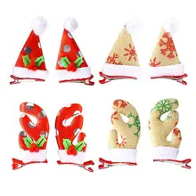 16 шт. заколки для волос красивый головной убор тканевые головные уборы Рождественская заколка милый Декор креативная шпилька Сладкий головной убор