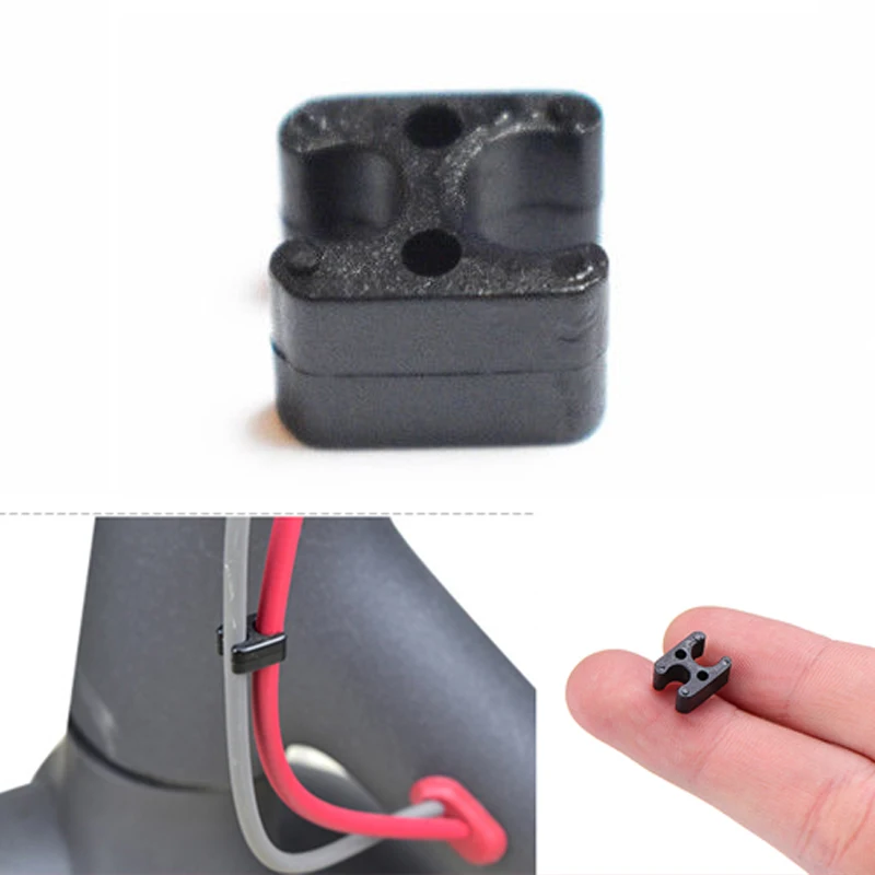 

1 pcs / 5 pcs Electric Scooter Cable Clip Organizer Spare Part For Xiaomi Mijia M365 Electric Scooter Skateboard Cable Clamps