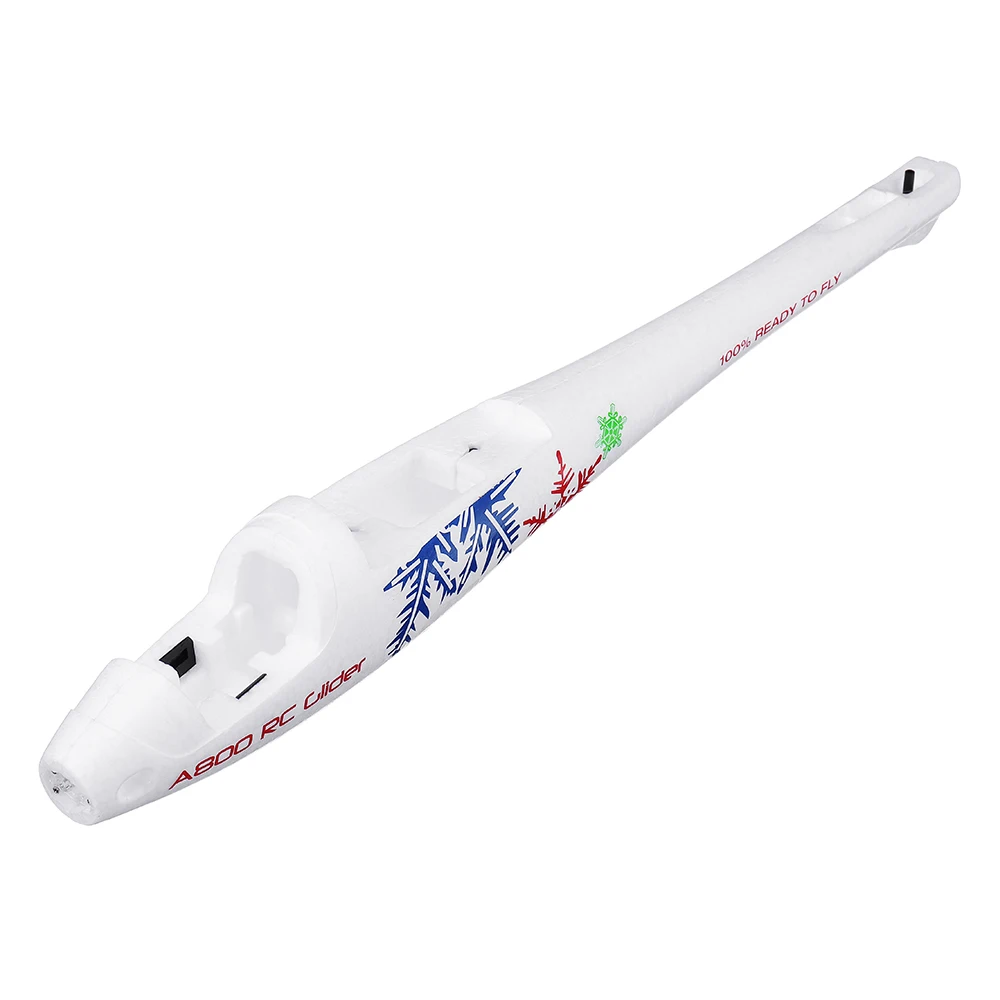 XK A800 4CH 780 мм 3D6G система RC самолет запасные части фюзеляж и наклейка новейшая