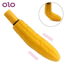 OLO Corn Vibrator Real Dildo Feeling Strong Vibration Silicone G-spot Stimulation Massager Adult Product Sex Toys for Woman