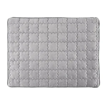 

Grey Pet Odor Remover Mat Comfortable Soft Crate Pad Anti-Slip Machine Washable Pad Dog Deodorant Anti-Bacterial Pet Floor Mat