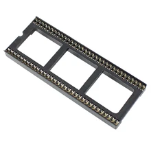 OPQ-10Pcs 1,778 мм Шаг 64 Pin Dip Тип пайки широкий Ic разъем адаптера