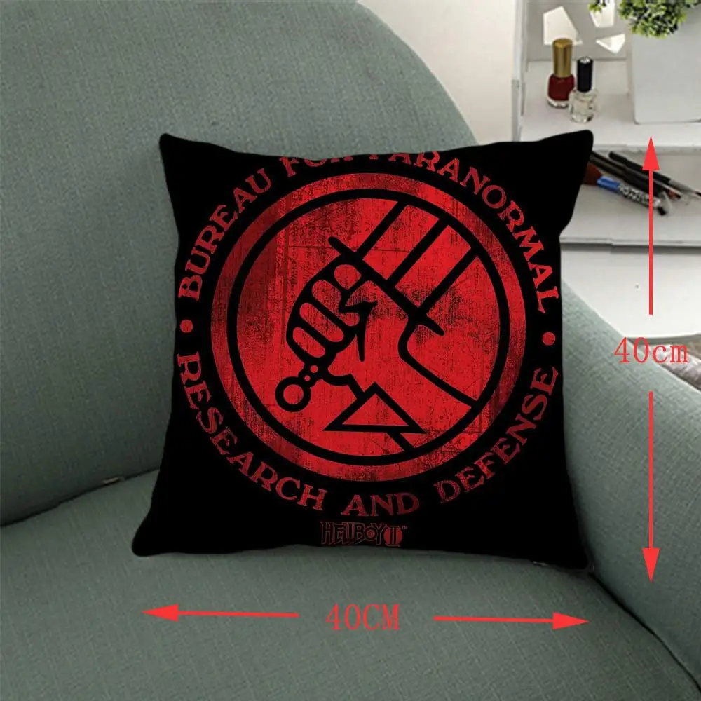 

16" Hellboy Anung Un Rama Full Printed PillowCase Cover Todd Chavez Carolyn Dakimakura Polyester For Home Decor Ornament Cushion