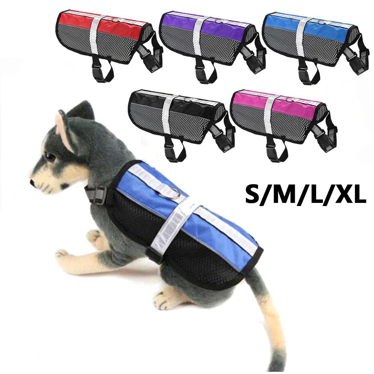 Sport Reflective Dog Harness For Small Medium Large Dogs Pitbull Bulldog Outdoor Dog Training