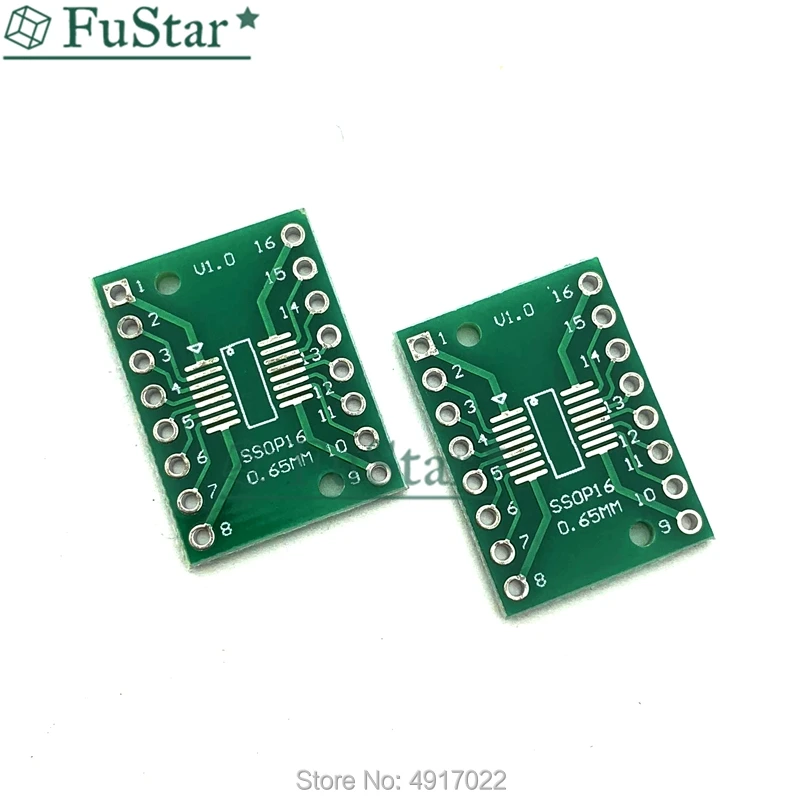 10 шт. SOP16 SSOP16 TSSOP16 для DIP Pinboard SMD 16 адаптер 0 65 мм/1 27 мм до 2 54 Pin Pitch PCB плата конвертер