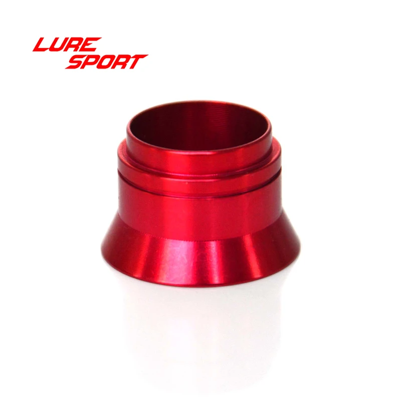 

LURESPORT 5pcs Aluminum Space Ring with Step Reel Seat part wind Check SPAR16 Rod Building Component Repair rod DIY Accessory