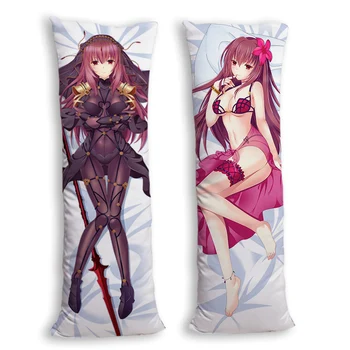 

Two Fabric Choosing Body Long Pillow Case Cover