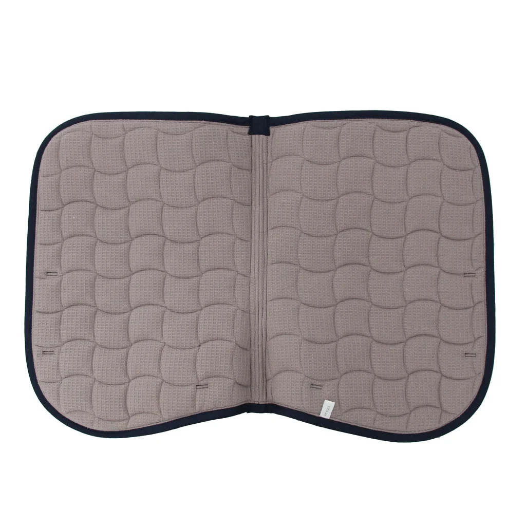 Cotton Quilted Horse Saddle Cloth Equestrian Saddle Pads with Piped Edge 69x50cm Horse Equipment седло для лошади