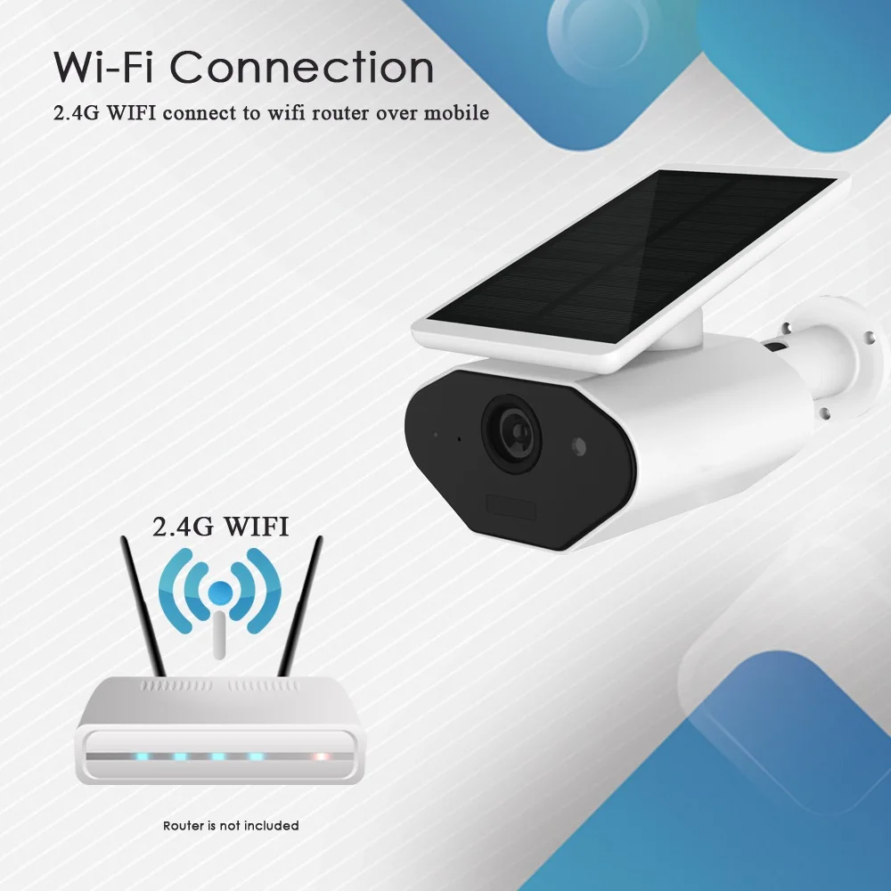 Беспроводная ip камера CTVMAN с питанием от солнечной батареи 1080P Wi Fi 2 МП PIR