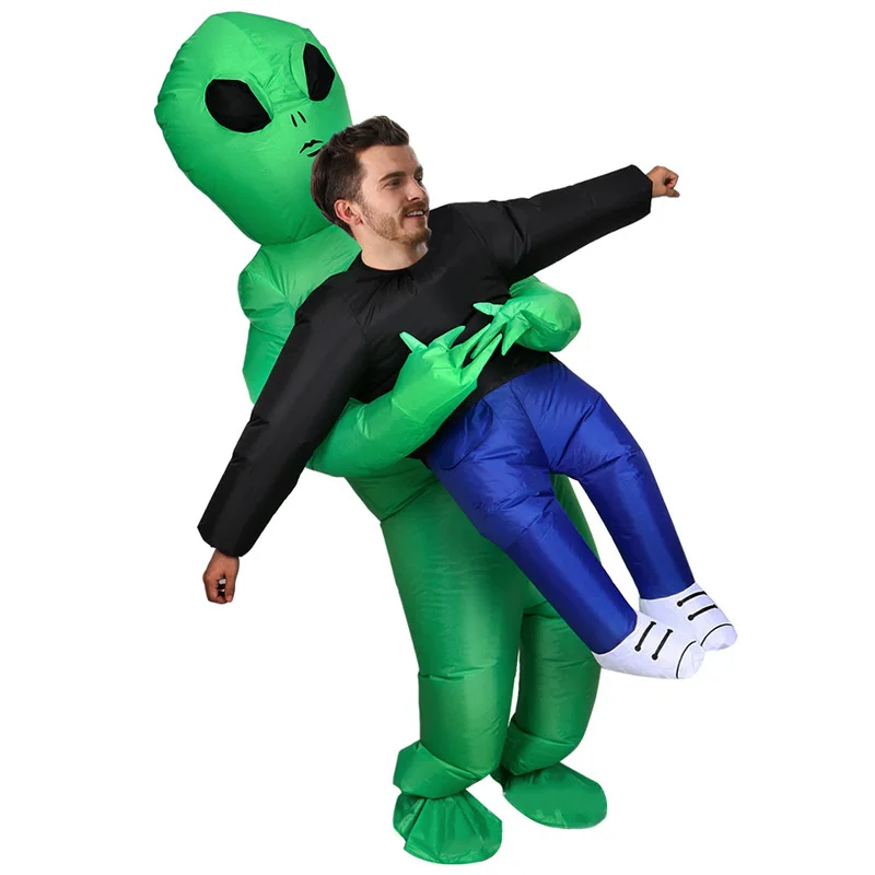 Надувной Инопланетянин костюмы прогулочная кукла ET Hug Me косплей костюм вечерние