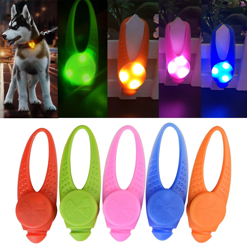 Sale 8x2.5cm Waterproof LED Pendant Pet Supplies For Pet Light Blinking