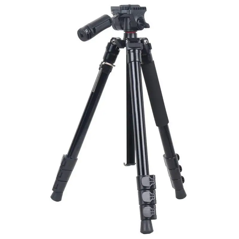 

KINGJOY BT-158 Universal Travel Tripod Selfie Stick Stand, Portable Lightweight 4-Section Adjustable Aluminum alloy Camera Vid