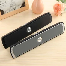 LEORY D007 яркая Беспроводной стерео Bluetooth Саундбар Главная Настольный динамик Саундбар с микрофоном карты памяти AUX