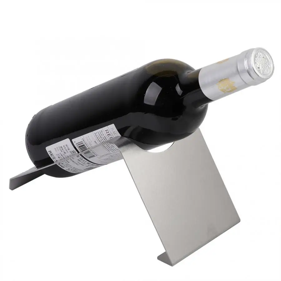 Us 10 67 40 Off Wine Holder Luxury Single Bottle Rack Display For Factory Stainless Steel In Racks From Home Garden On Us 10 67 40 Off Wine Holder Luxury Single Bottle Rack Display For Factory Stainless Steel In Racks From Home Garden On