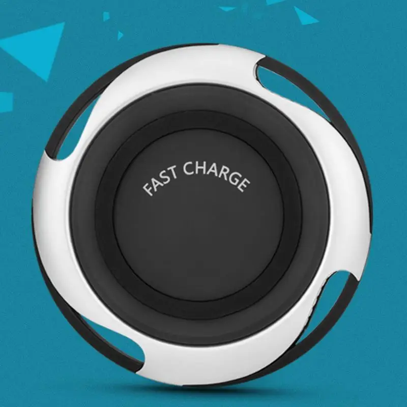 

Wheel Design Phone Wireless Charger Portable Qi Wireless Cell Phone Charger 10W Fast Charge Wireless Charge