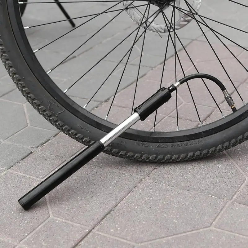 

Outdoor Multi-functional Mini Bicycle Pump Portable Valve 260Psi Aluminium Cycling MTB Air Inflator Bike Pump