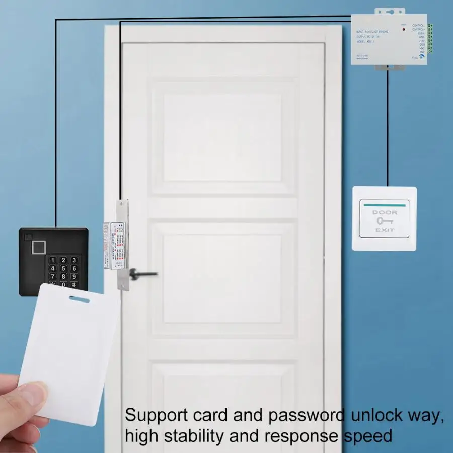 Водонепроницаемый считыватель карт доступа RFID 125 кГц/13 56 МГц Wiegand 26/34|Картридеры| |