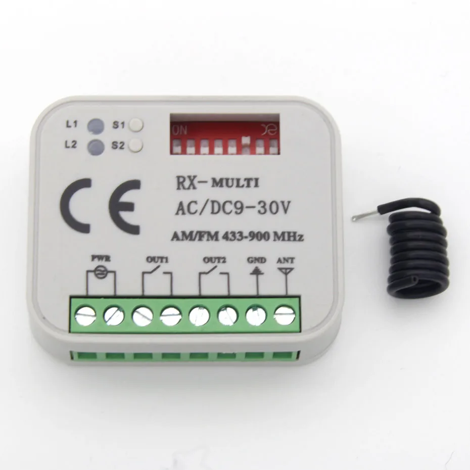 

Universal electric garage door controller receiver multi-frequency 433 to 900MHz CAME DoorHann door receiver controller
