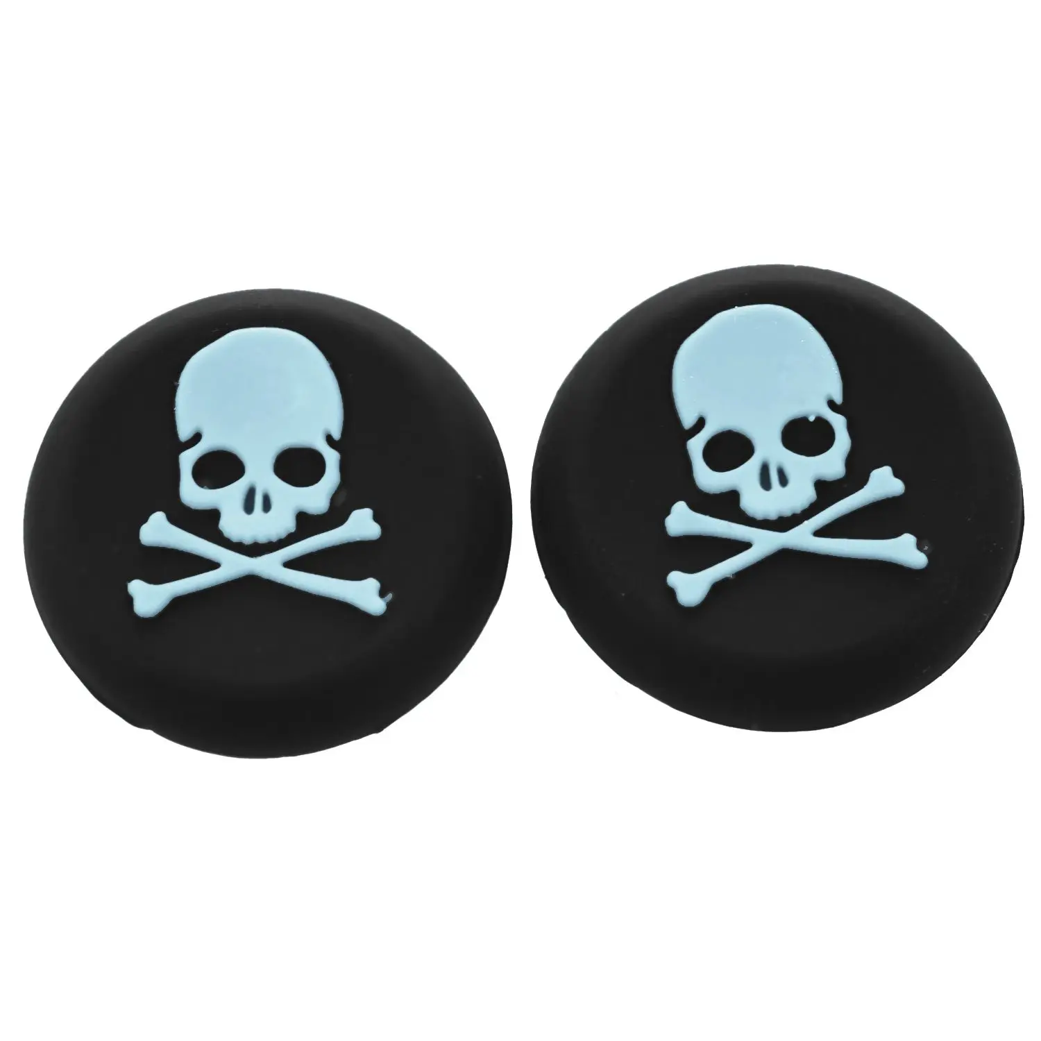 

2 Pcs Skull Design Anti-slip Silicone Caps for Sony PS3 PS4 Game Controller Key Protector Joystick Caps for XBOX A X360 Case B