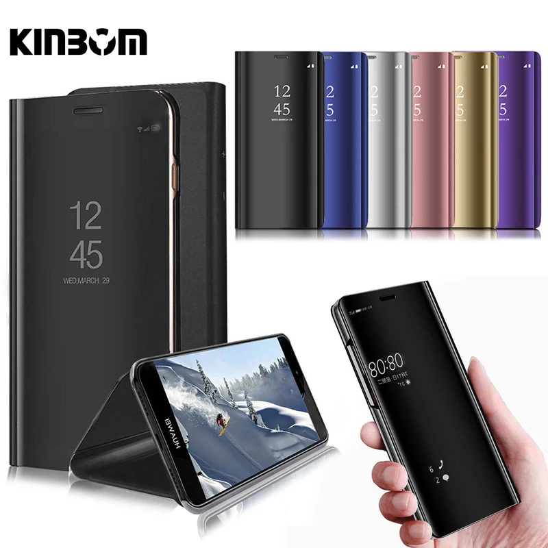 Kinbom умный кронштейн для зеркала чехол телефона huawei mate 10 20 Lite 360 Жесткий Полный