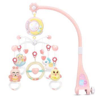 

Music Rattles Crib Mobiles Baby Infant Toy Holder Rotating Crib Bed Bell Box For 0-12 Months Oyuncak Newborn Educational Toys