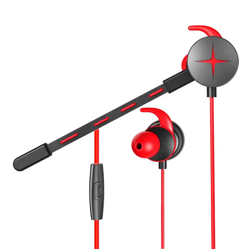 

Gaming Earphone Hammerhead V2 Pro With Mic 3.5Mm Y Splitter Microphone In-Ear Gaming Earphones For Mobile Phone