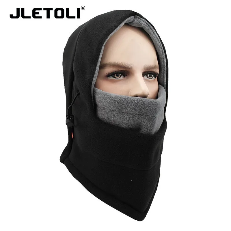 

JLETOLI Warm Outdoor Winter Bandana Face Mask Scarf Cycling Skiing Facemask Bike Mask Fleece Ski Mask Sport Face Cover