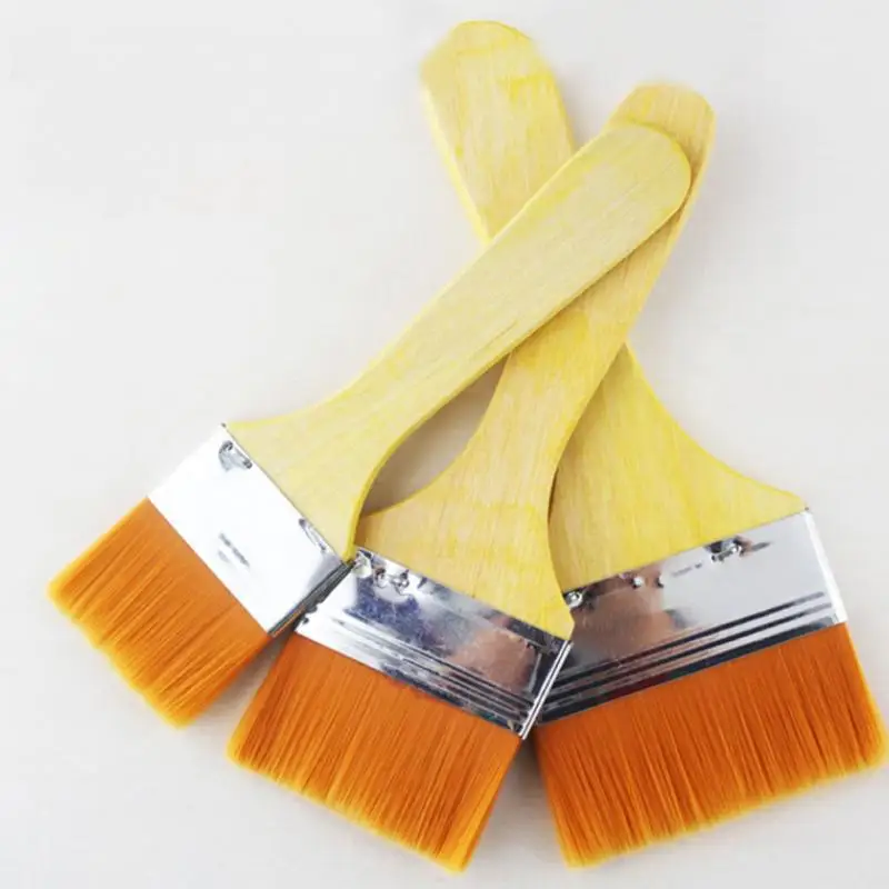 

12pcs/set Watercolor Gift Painting Watercolor Gouache Paint Barbecue Brush Home Wall Decor Tool