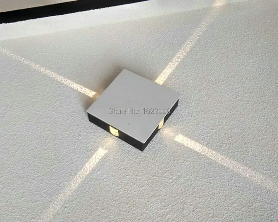 

4W LED Wall Light dimmable AC85V-265V DC12V Red Green Yellow Purple Blue Cool Warm White light LED Wall Lamp Aisle Stair Sconce