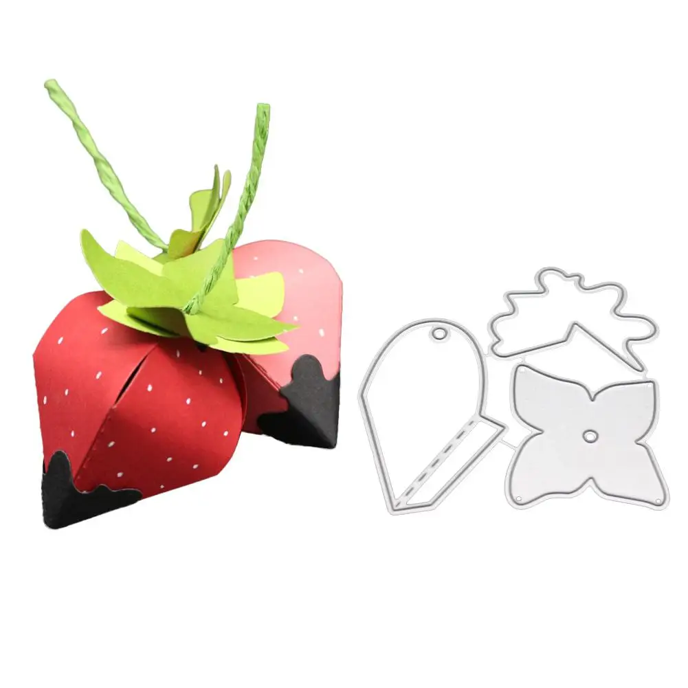 

AsyPets Strawberry Metal Dies Cutting for Scrapbooking Party DIY Decorative New 2018