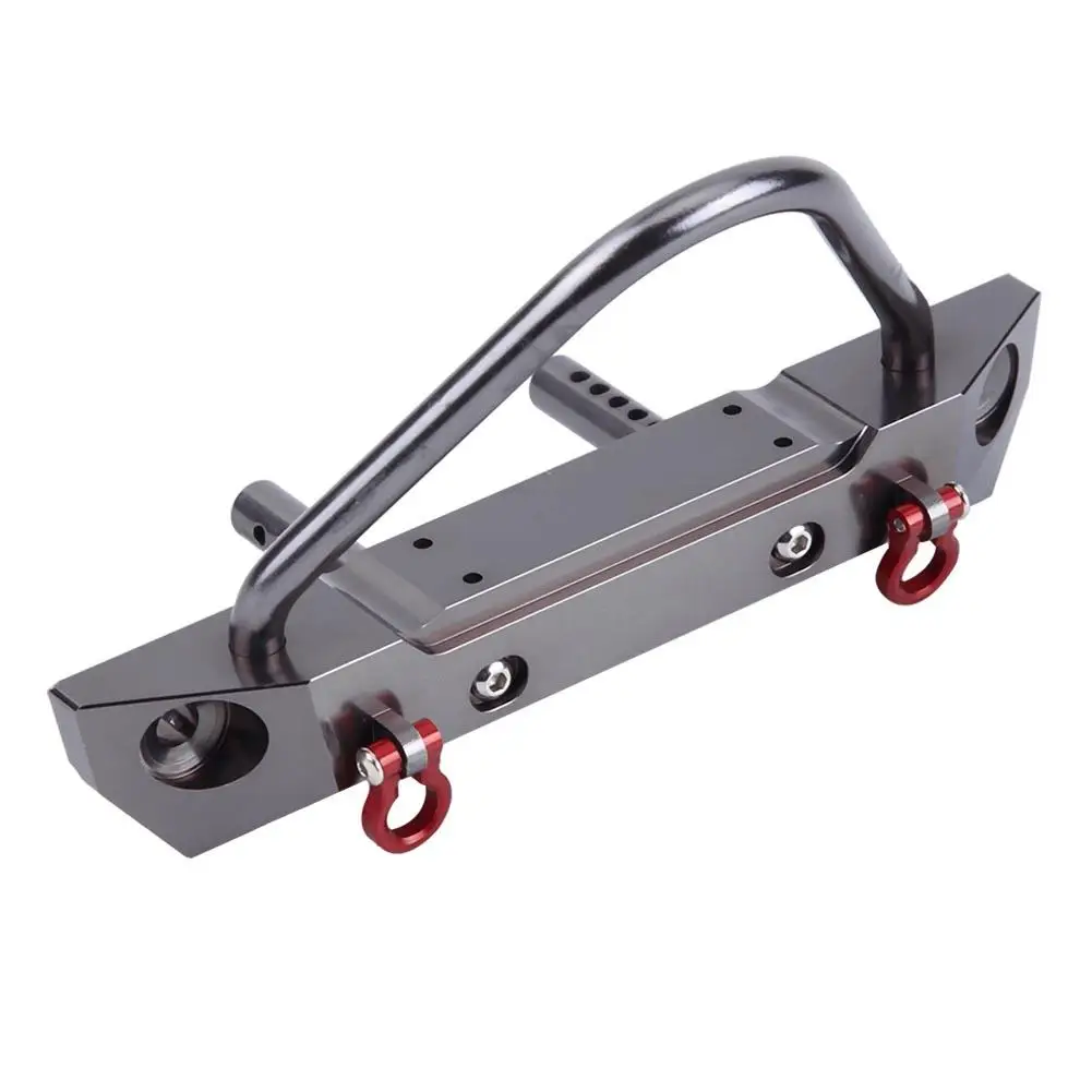 Передний бампер из алюминиевого сплава для радиоуправляемого автомобиля Axial SCX10