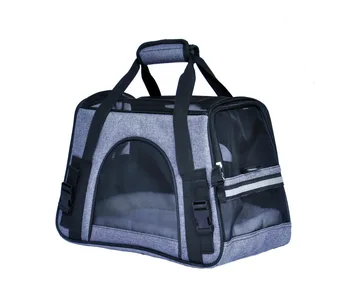 

Portable Dog Carrier Bag Pet Backpack Messenger Cat Car Carrier Small Dog Travel Bag Soft Side Breathable Pet Carrier For Cat