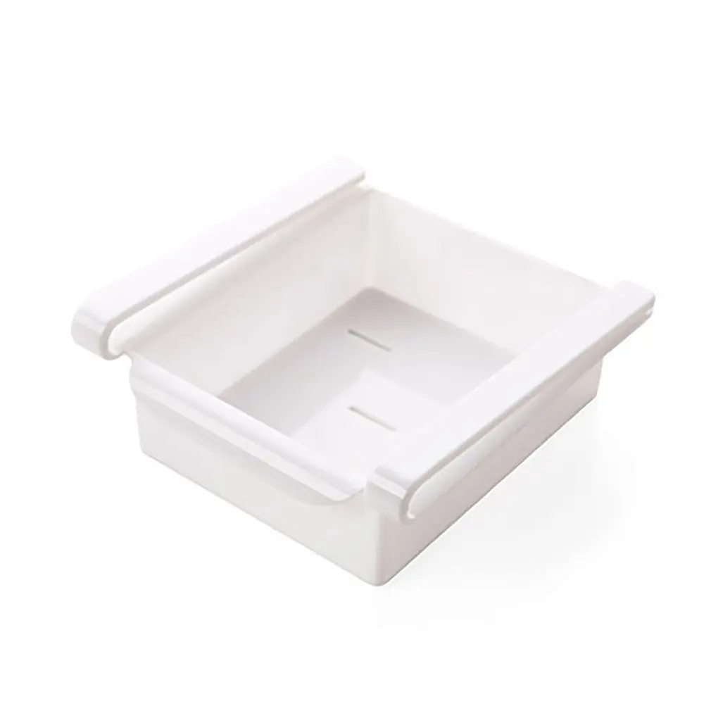 

Kitchen supplies refrigerator storage rack drawer partition frame plastic shelf multi-function rack