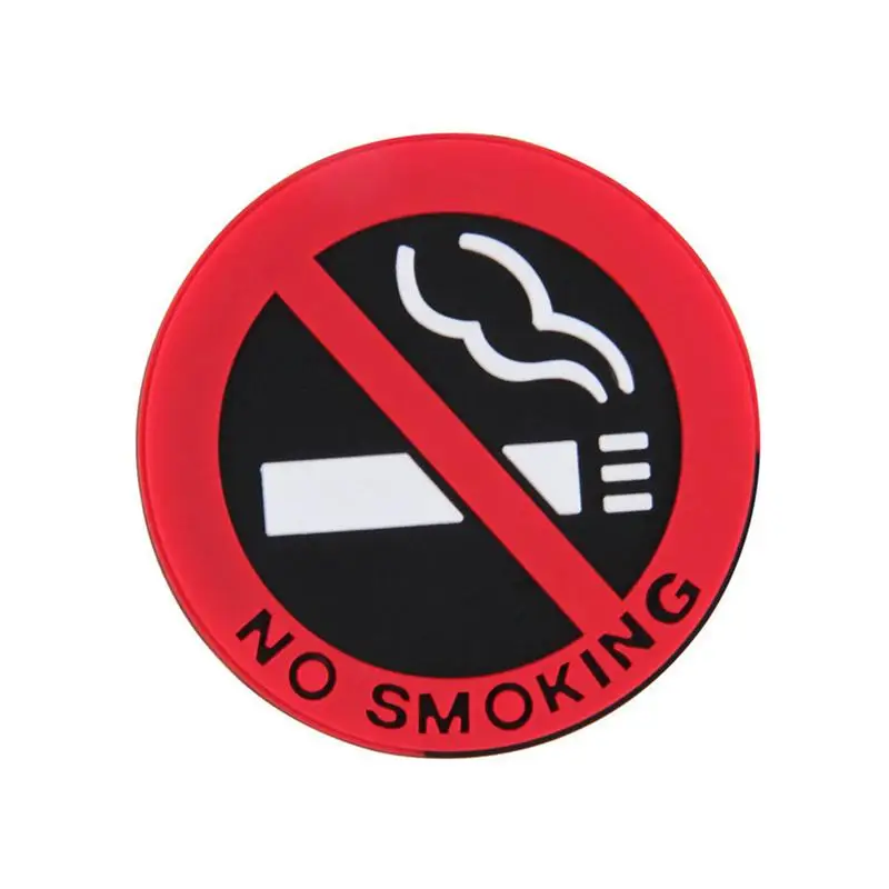 1pc New Car Logo Styling No Smoking Auto Stickers Decor And Decals Warning Sign | Автомобили и мотоциклы