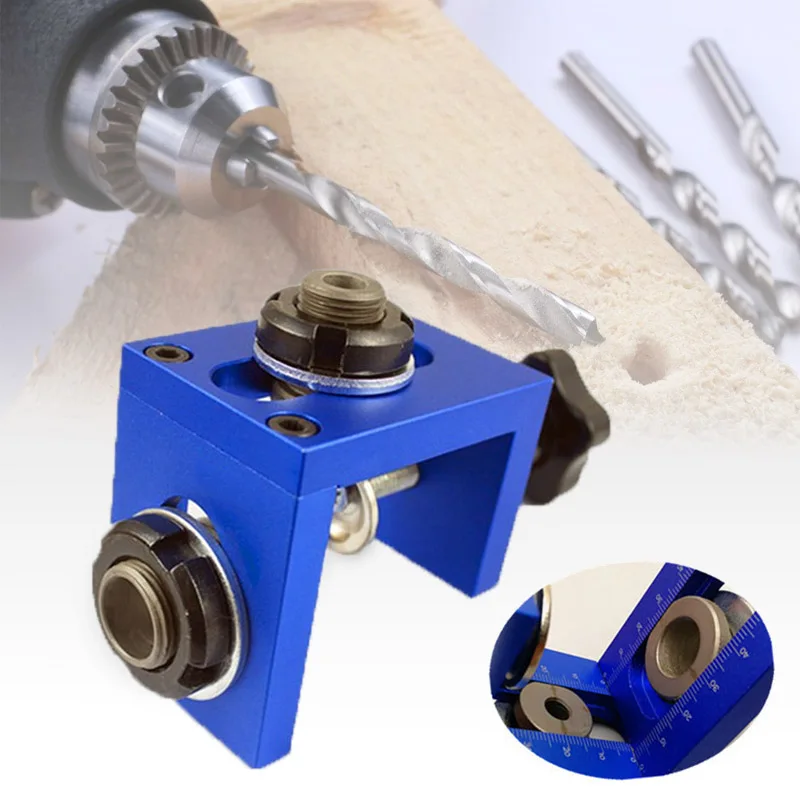 

Useful Punching Locator Opener Angle Guide Drill Bits Woodworking Tool Replace