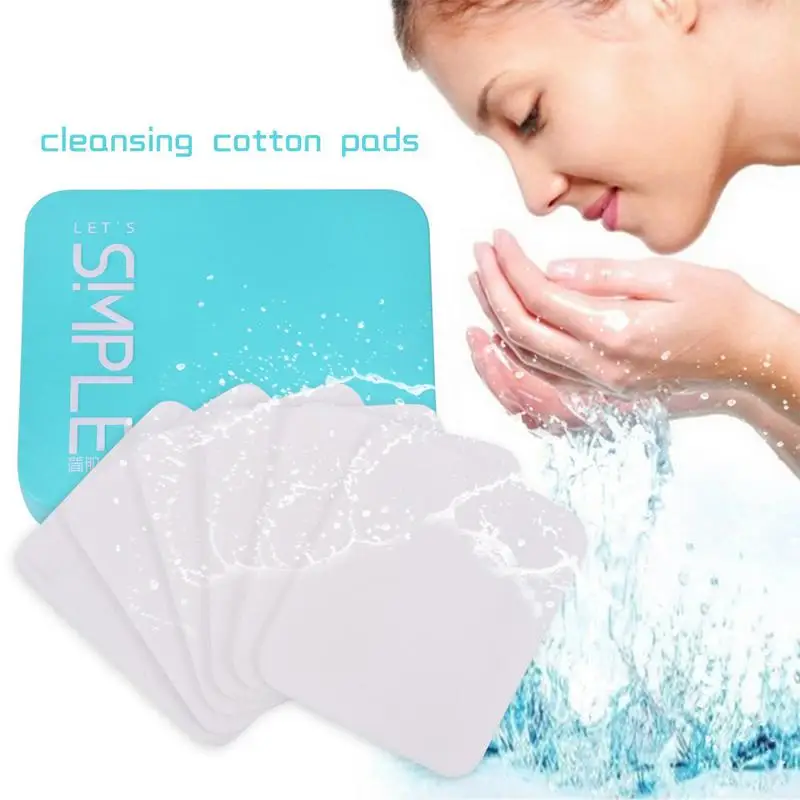 

10Pcs/lot Makeup Remover Cotton Pads Facial Remover Face Wipes Washable Deep Cleansing Cosmetics Tool Facial Remover Cleansing