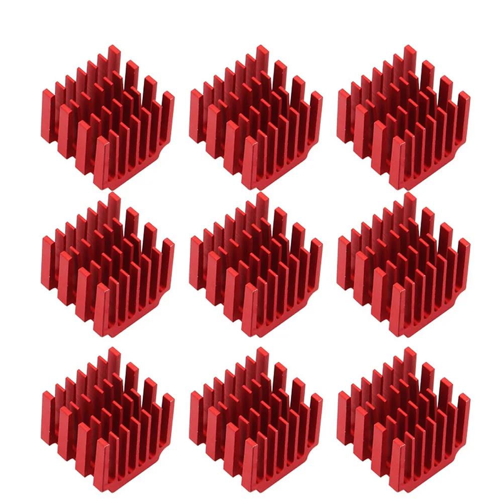 4 Pcs الألومنيوم برودة سائق موتور كتلة الحرارة بالوعة السائر جدا الصامتة 3D طابعة