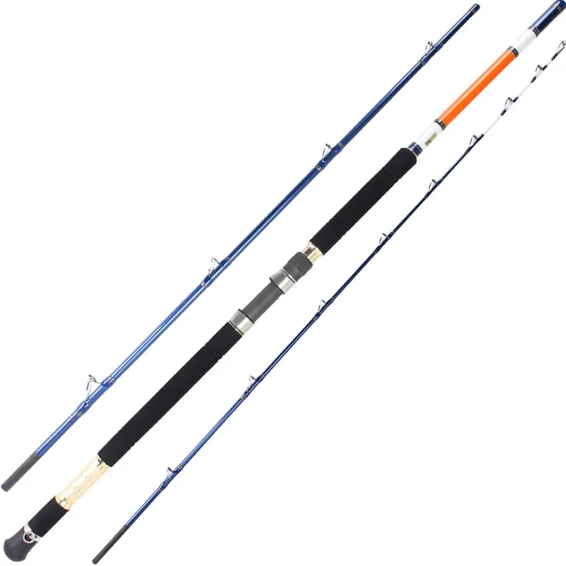 Leaddeers полный Fuji части Троллинг удочка 3 секции углеродный дистанционный