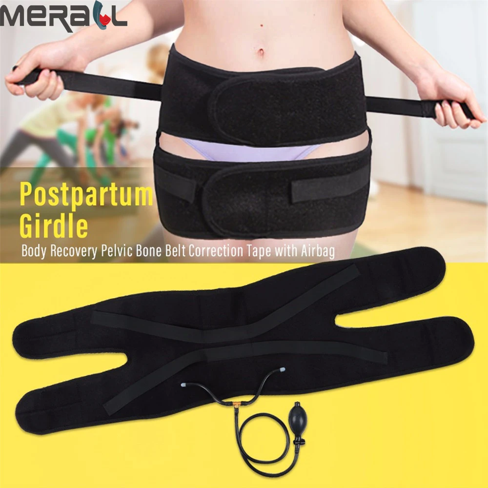 

Postpartum Girdle Body Recovery Pelvic Bone Posture Corrector Belt With Airbag Pneumatic Type Pelvic Corrector Corrector De Post