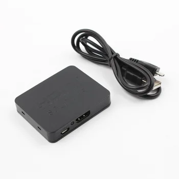 

50pcs 1080P 3D Mini 2 Port HDMI Splitter Switcher 1x2 1 in 2 out HDMI Distributor Splitter For HDTV PS3 XBOX