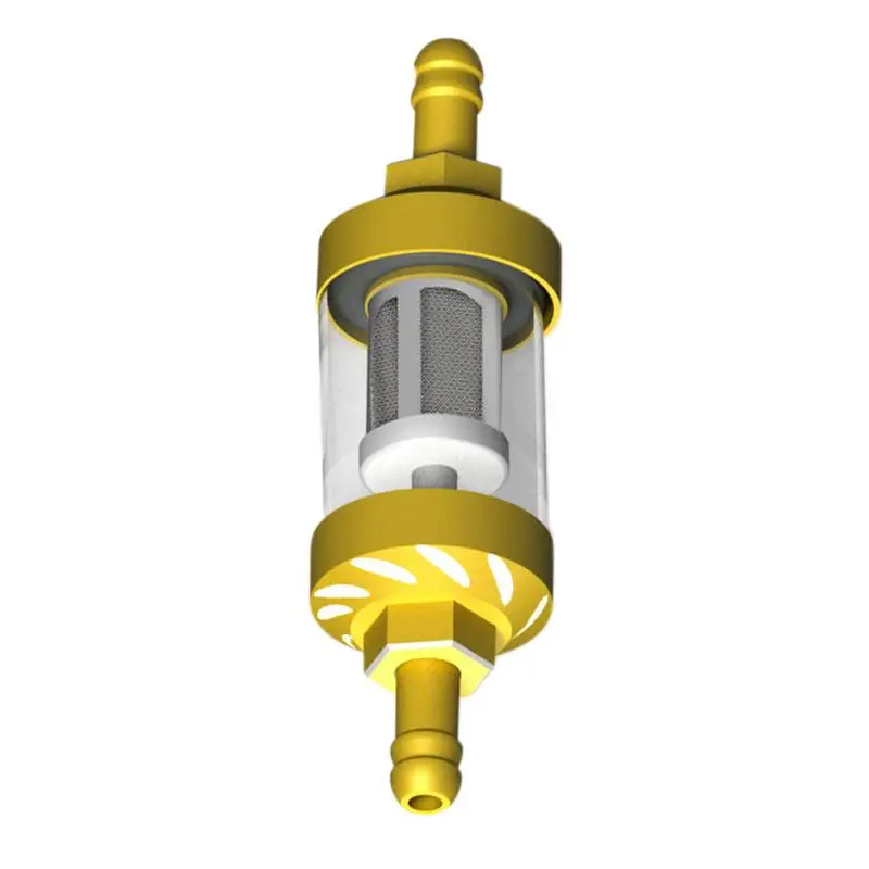 3 вида цветов Универсальный 9,8*2,8 см бензиновый газовый топливный фильтр очиститель для мотоцикла питбайк квадроцикл масляный газовый топливный фильтр