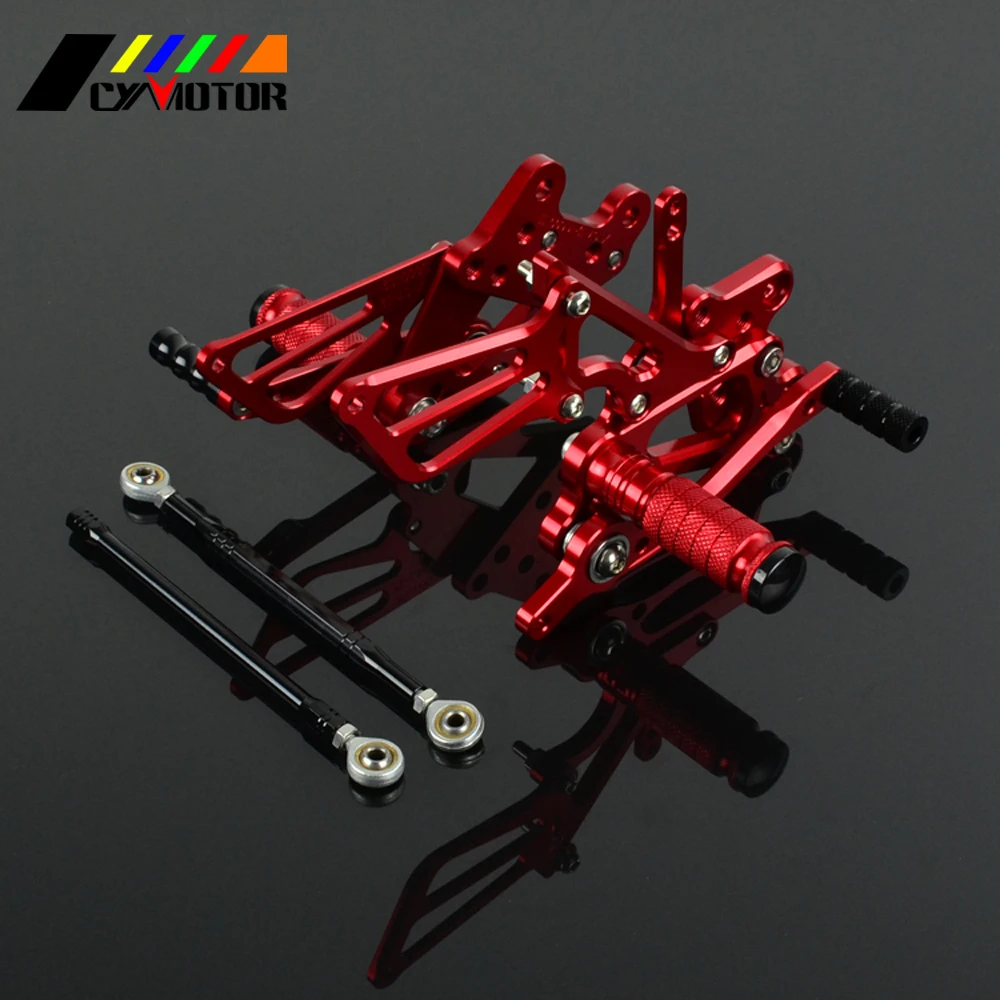 Мотоциклетные регулируемые колышки с ЧПУ для ног HONDA CBR600RR CBR 600RR 2007 2008 2009 2010 2011 2012