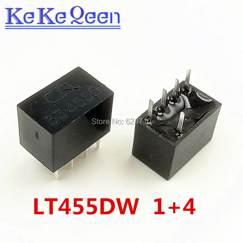 LT455DW LT455D 455D 1 + 4 5Pin DIP 5 455 кГц CQ 33 новое оригинальное реле сигнала|lt| |