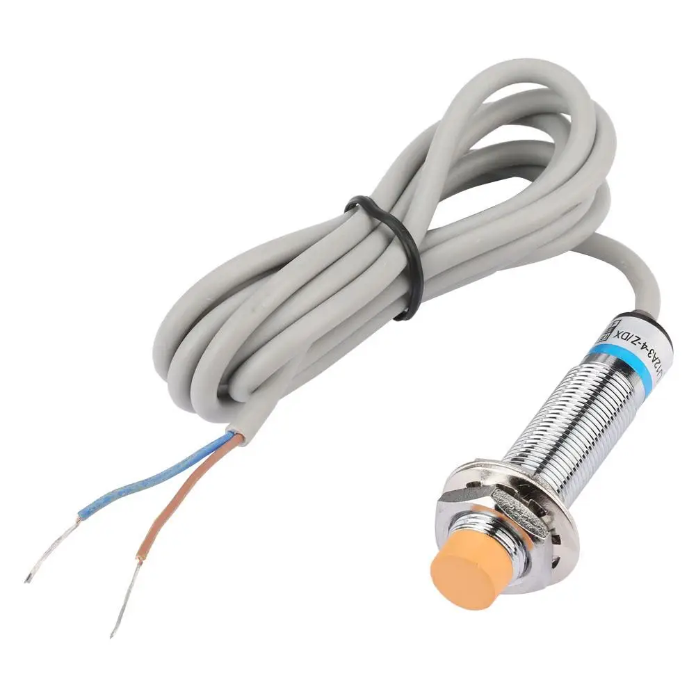 

Approach Inductive Proximity Sensor 4mm Inductive Proximity Sensor Switch DC 2-Wire Normally Close LJ12A3-4-Z/DX