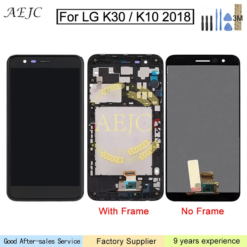 5 3 &quotдля LG K30 K10 2018 X410 LMX410 LMX410TK ЖК-дисплей кодирующий преобразователь сенсорного