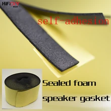 HIFIDIY аксессуары для динамиков DIY Монтажная распределительная коробка и блок динамиков пенные склейки(ширина 12 мм* толщина 1,5 мм* длина 1 м