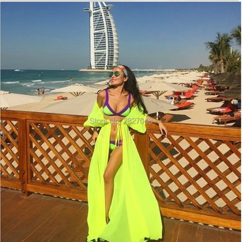 

Summer Beach Wear Tunics For Beach Bathing Suit Cover Ups Swimwear Cover Up Women 2019 Sexy Mesh Floor Length Suits Dress Maios