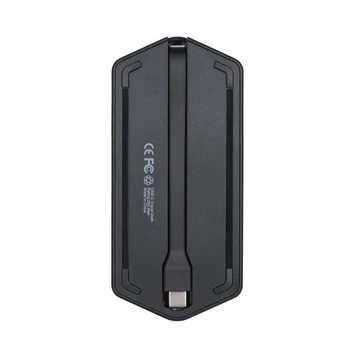 

Type-C USB 3.1 Hub to HD+VGA 8 Multi-port Adapter USB Dock Aluminum Case for Windows Mac Chrome Android