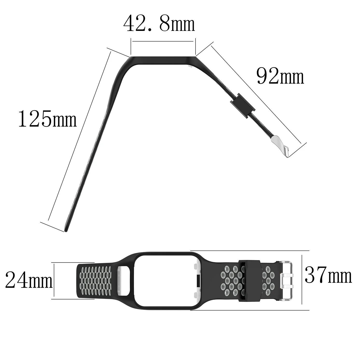 Для TomTom Runner 2/3 Spark/3 замена силиконовый ремешок дышащая повязка спортивные часы c GPS Аксессуары
